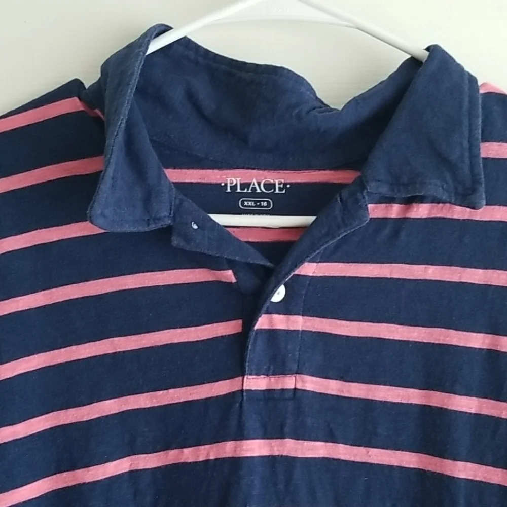 Childrens Place Stripe Polo
